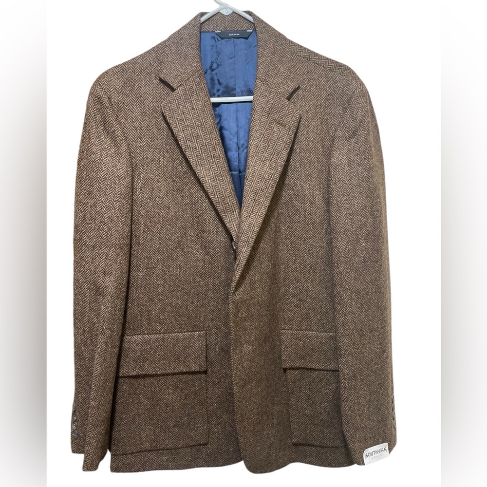 By the makers of Brooks Brothers size 40r Southwick Clothing Sports coat
